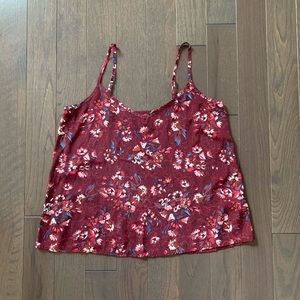 Hollister Floral Tank